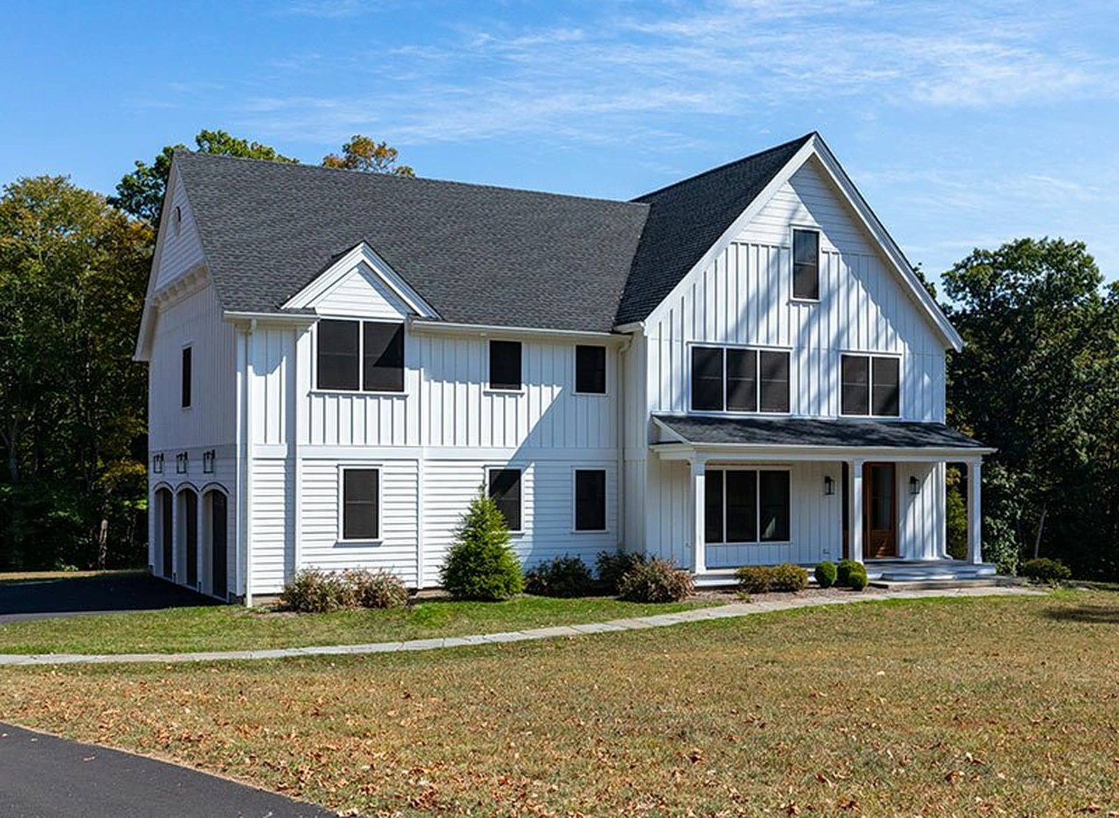 Modern farmhouse at 4 Boulder Pond Drive